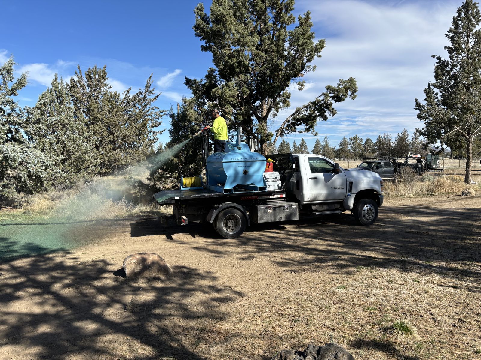 Mobile hydroseed service